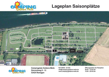 Camping Goldene Meile Lageplan